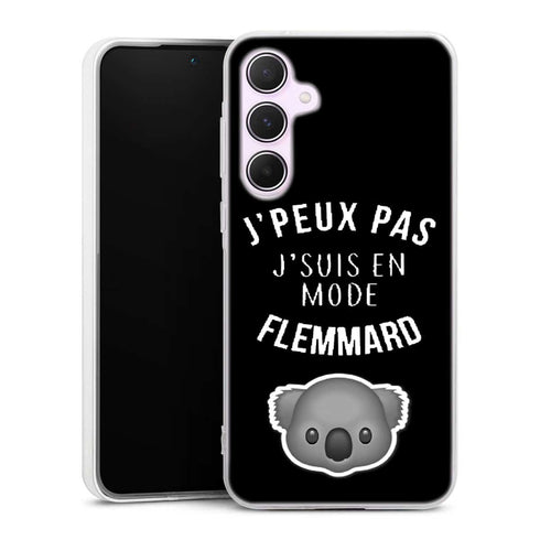 Coque Samsung A55 5g Je peux pas je suis en mode Flemard