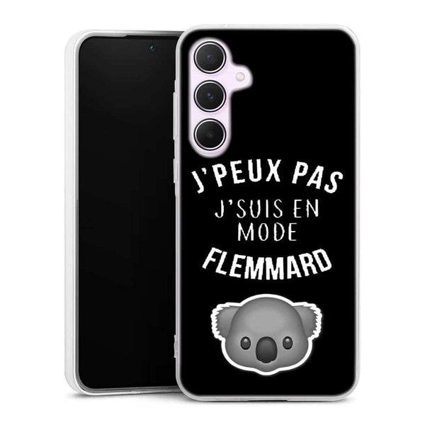 Coque Samsung A55 5g Je peux pas je suis en mode Flemard