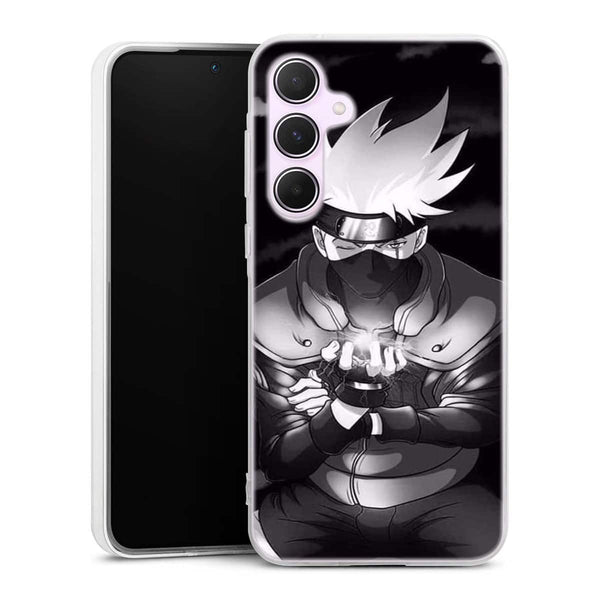 Coque Samsung Galaxy A55 Naruto Kakashi Pouvoir Des Ombres