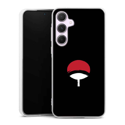 Coque Samsung Galaxy A55 Logo Sasuke Naruto