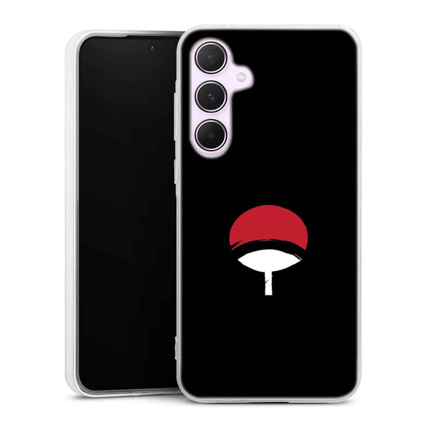 Coque Samsung Galaxy A55 Logo Sasuke Naruto