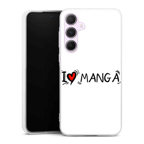 Coque Samsung Galaxy A55 Love Manga