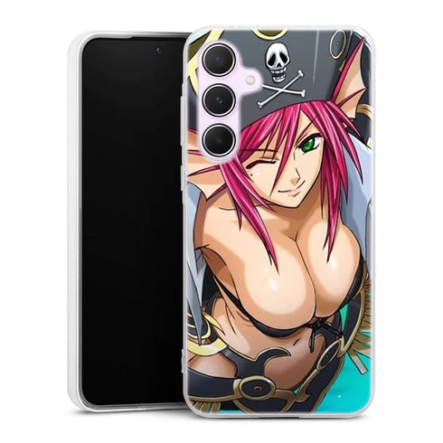 Coque telephone Samsung A55 5G Mermaid Skull