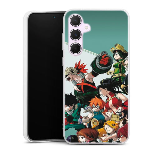 Coque Samsung Galaxy A55 My Hero Academia fight adn