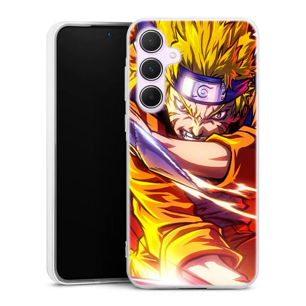 Coque Samsung Galaxy A55 Naruto Influence de Kyubi