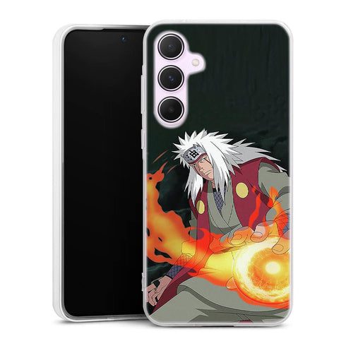 Coque Samsung Galaxy A55 Naruto Jiraiya Rasengan