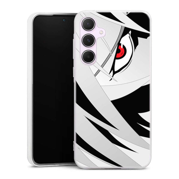 Coque Samsung Galaxy A55 Naruto Kakashi Oeil Sharingan