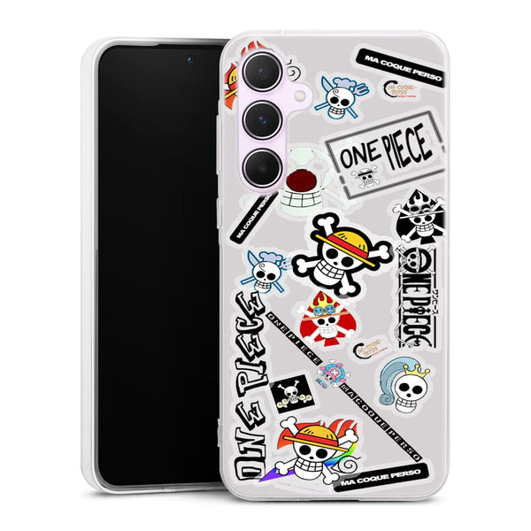 Coque Samsung Galaxy A55 One Piece Logo Patchwork