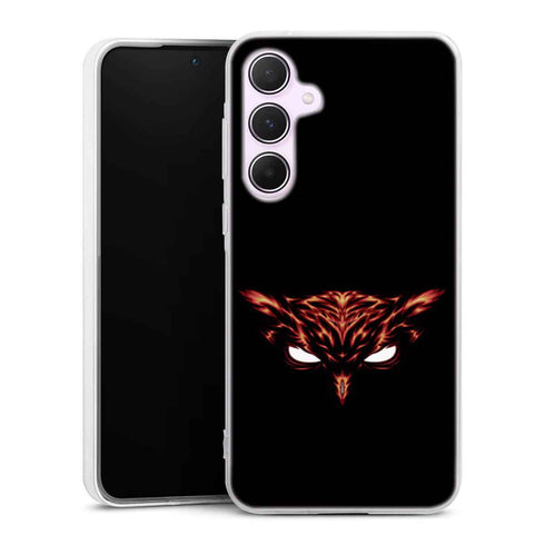 Coque Samsung A55 5G Owl On Fire