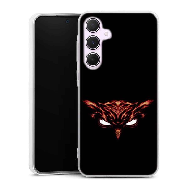 Coque Samsung A55 5G Owl On Fire