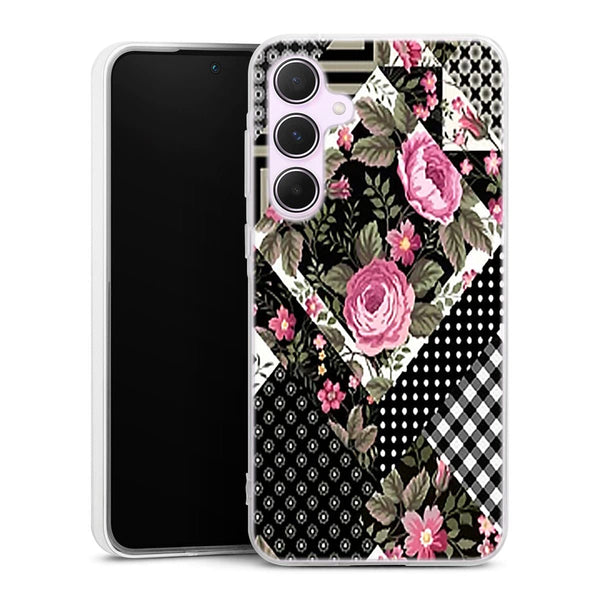 Coque Samsung A55 5G Patchwork Floral