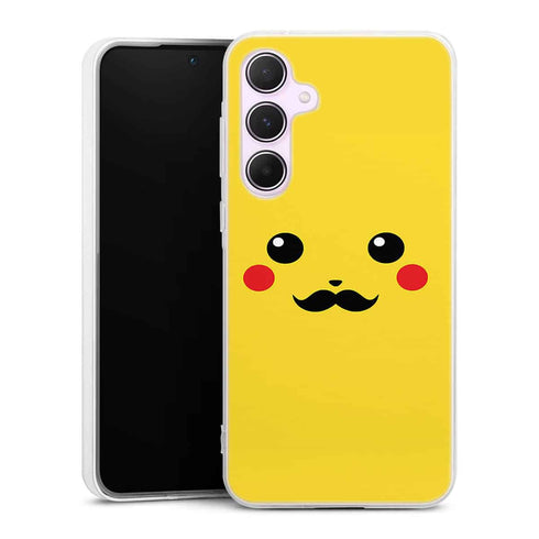 Coque Samsung A55 5g mobile Pika Moustaches