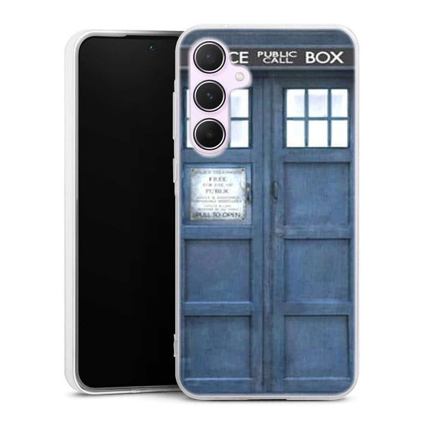 Coque Samsung A55 5g Police Box