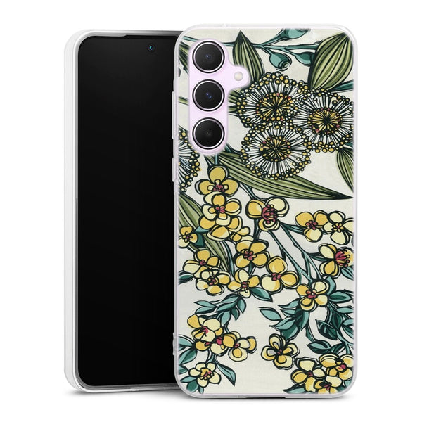 Coque Samsung A55 5G Retro Australian Native Floral