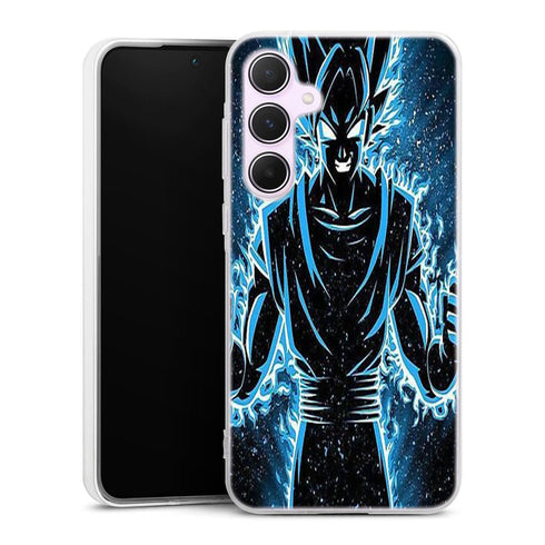 Coque Samsung Galaxy A55 Goku Electrique