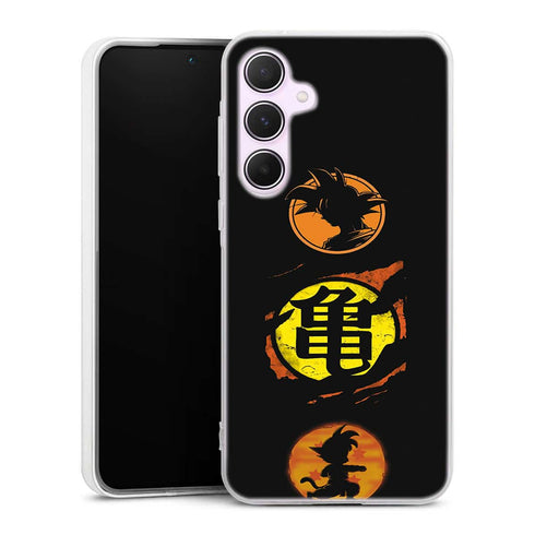 Coque Samsung Galaxy A55 Goku Orange