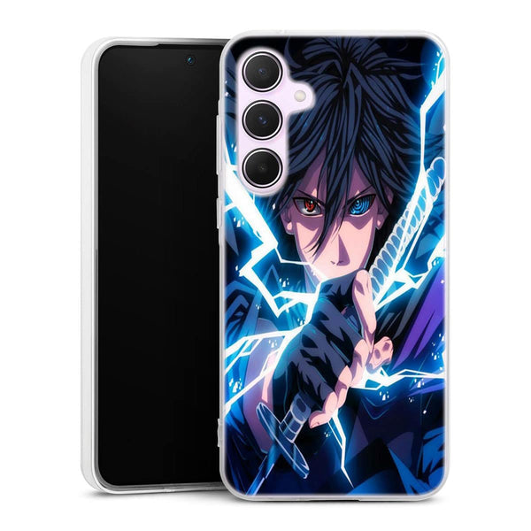 Coque Samsung Galaxy A55 Sasuke Sharingan Rinegan