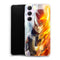 Coque Samsung Galaxy A55 Shoto todoroki ice and fire