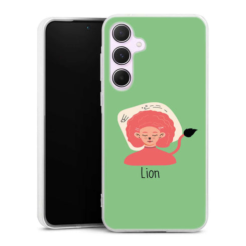 Coque Samsung galaxy A55 5G Zodiac Lion