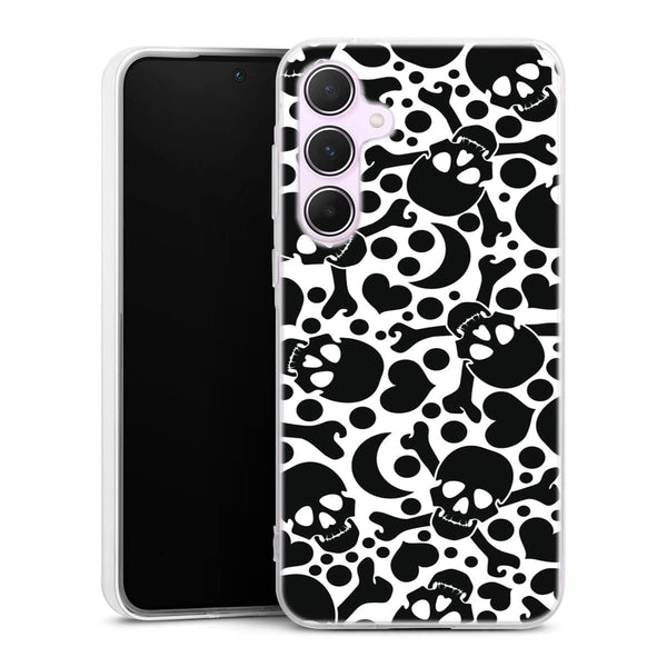 Coque de smartphone Samsung A55 5G Skull Love