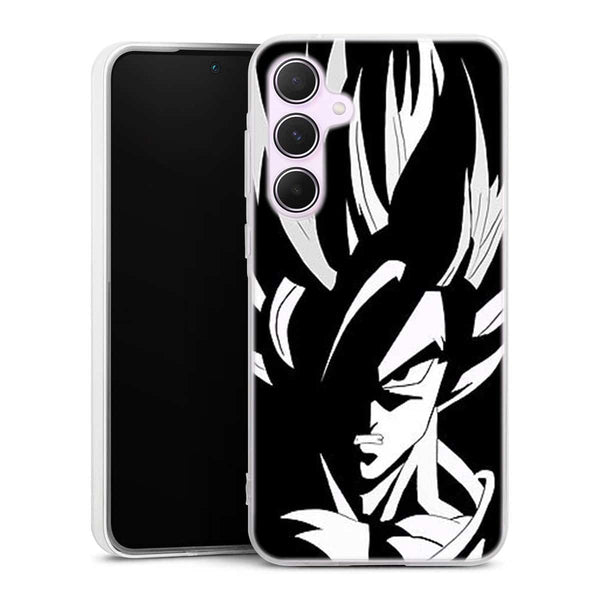 Coque Samsung Galaxy A55 Super Sayian et Sango KU