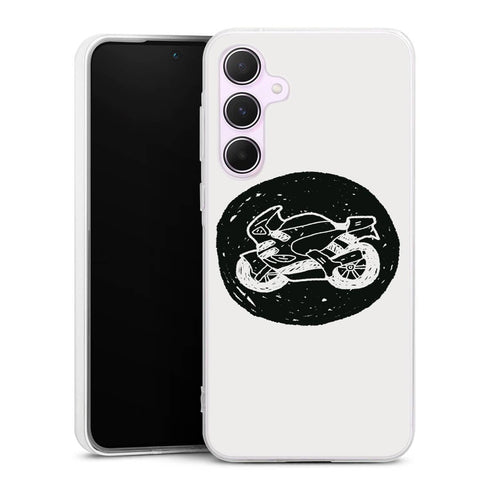 Coque Telephone Samsung A55 5G originale Super Moto Sportive