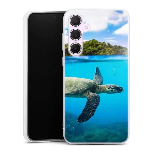Coque Samsung A55 5G Watercolor Tropical