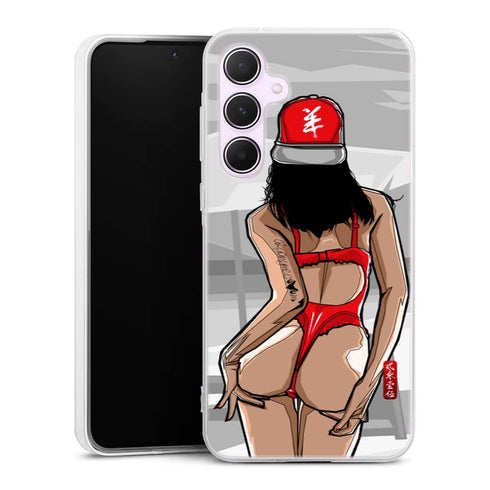 Coque Samsung A55 5G Beach Girl Sunset