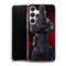 Coque Samsung A55 5g mobile Chevalier noir Fortnite