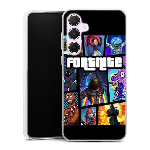 Coque Samsung A55 5g mobile Fortnite Battle Royale