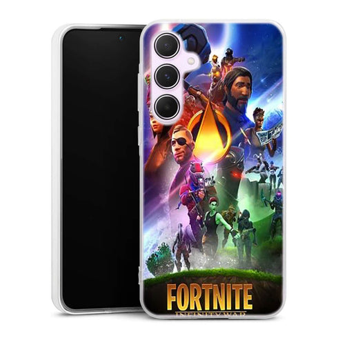 Coque Samsung A55 5g mobile Fortnite Skin Omega infinity war