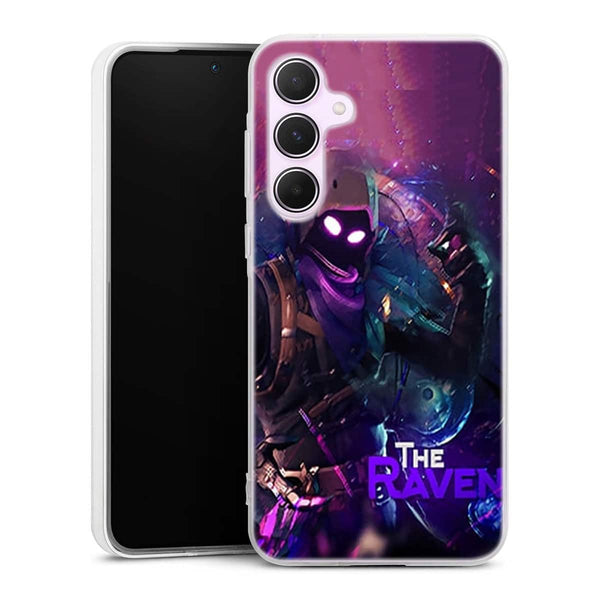 Coque Samsung A55 5g mobile Fortnite The Raven