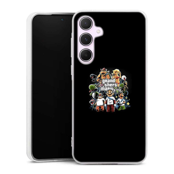 Coque Samsung A55 5g mobile Grand Theft Mario
