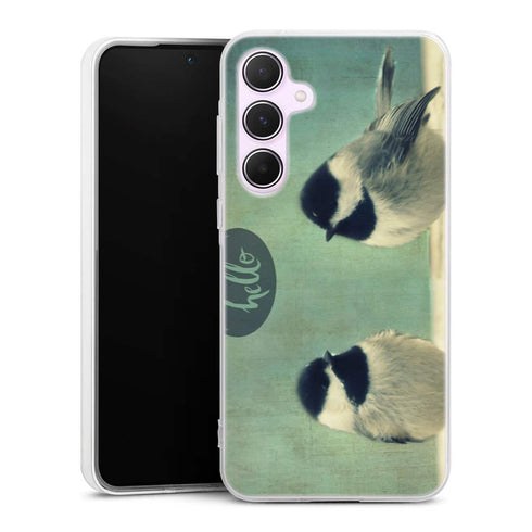 Coque Samsung A55 5G Hello Birds