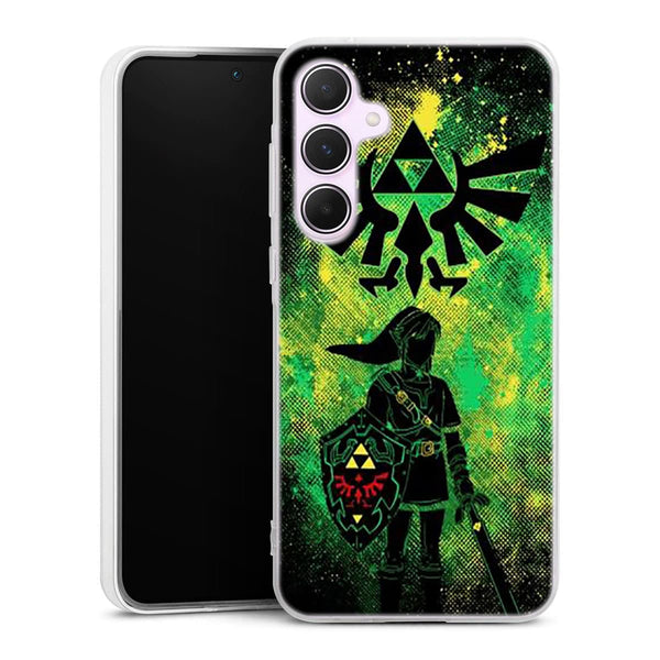 Coque Samsung A55 5g mobile Hyrule art