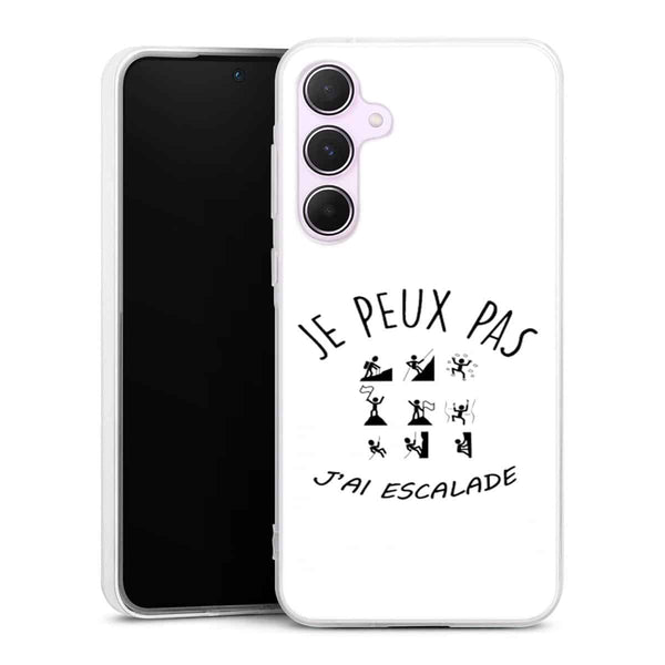 Coque Samsung A55 5G Je peux pas j'ai Escalade