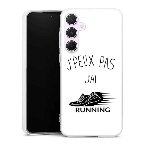 Coque Samsung A55 5G Je peux pas j'ai Running
