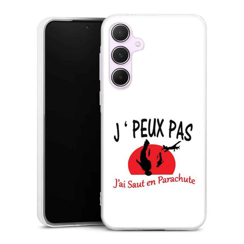 Coque Samsung A55 5G Je peux pas j'ai Parachute