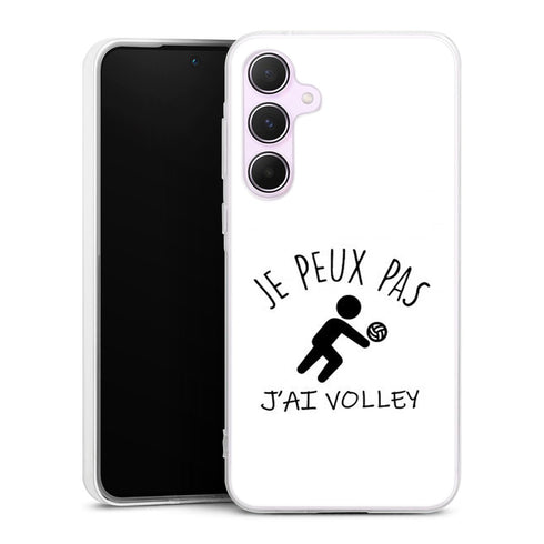 Coque Samsung A55 5G Je Peux pas j'ai Volleyball