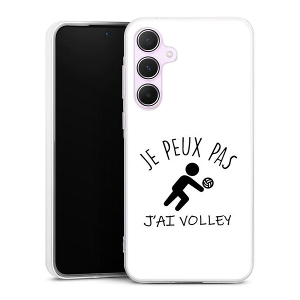 Coque Samsung A55 5G Je Peux pas j'ai Volleyball