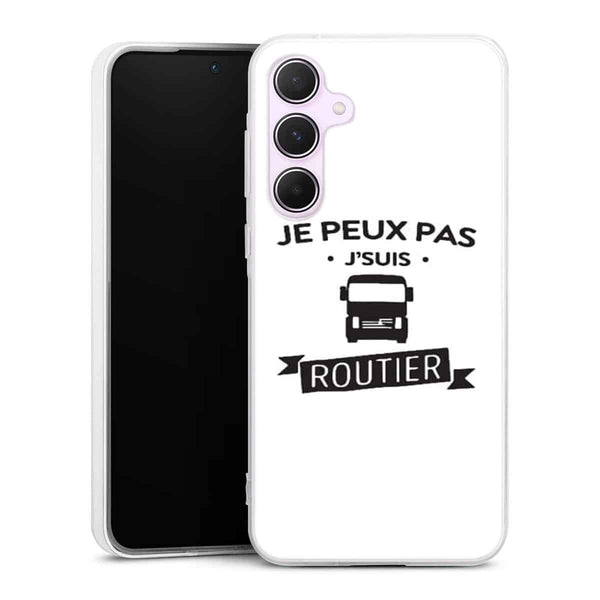 Coque Samsung A55 5G Je peux pas je suis routier