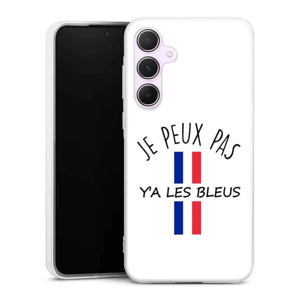 Coque Samsung A55 5G Je Peux pas Y'a Les Bleus