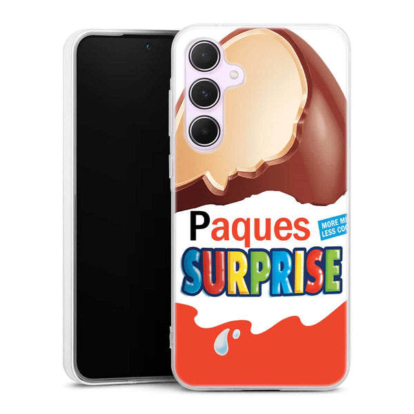 Coque Samsung A55 5g Joyeuse paques Inspired by Kinder Surprise