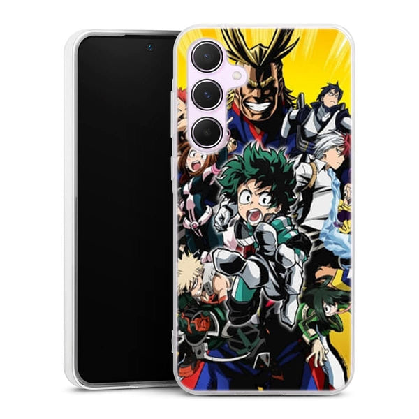 Coque Samsung Galaxy A55 my hero academia izuku midoriya