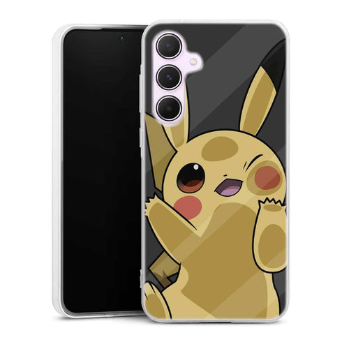 Coque Samsung A55 5g Pikachu Lock Screen