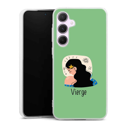 Coque téléphone Samsung A55 5G Zodiac Vierge