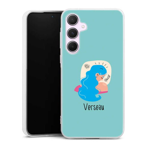 Coque de telephone Samsung A55 5G Zodiac Verseau