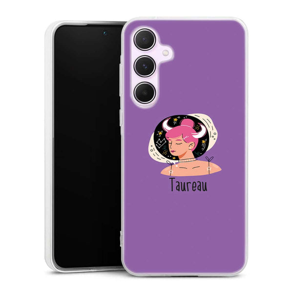 Coque pour Samsung A55 5G Zodiac Taureau