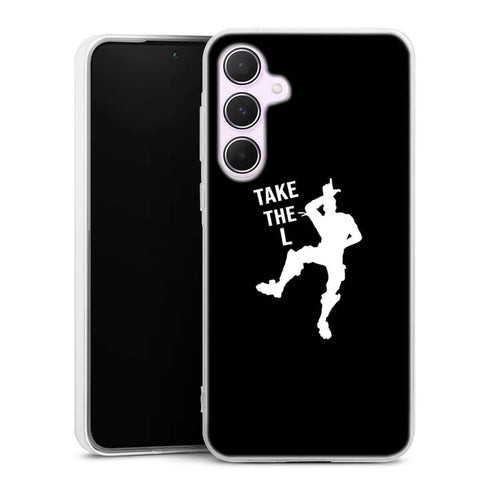 Coque Samsung A55 5g mobile Take the L fortnite celebration Griezmann