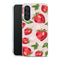 Coque Samsung Galaxy A56 5G Botanique aux fraises | Housse silicone, antichocs, protection optimale - Motif floral Potager